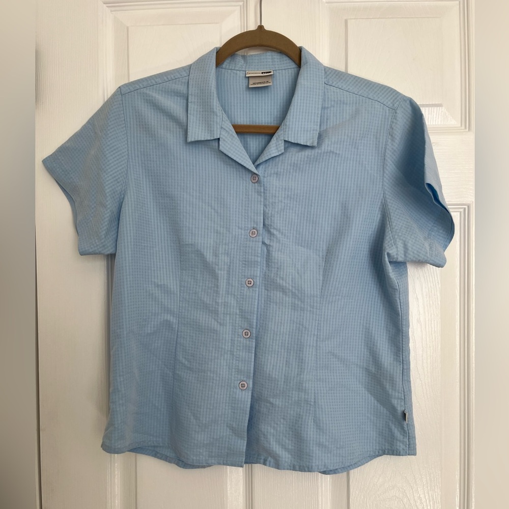 Vintage Y2K REI Button Up Tencel Top S Small